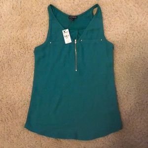 NWT Express Green zip tank